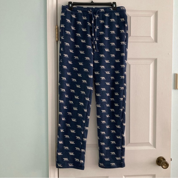 Sonoma Men’s Medium Polar Bear Polyester Lounge Pants with Pockets - Picture 1 of 4